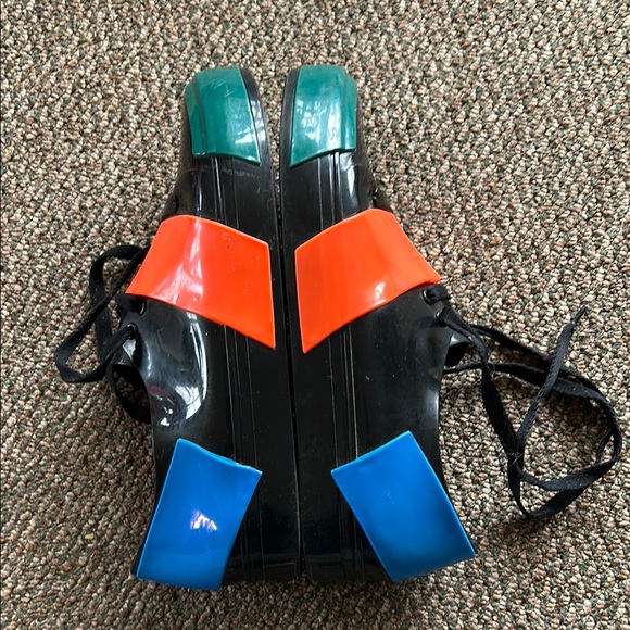 Melissa Men’s Color block Rubber Sneaker size 12 RARE - Picture 4 of 5